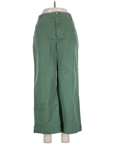 Pre-owned Yfb Casual Pants In Green