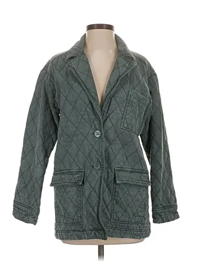 Pre-owned Yfb Coat In Green