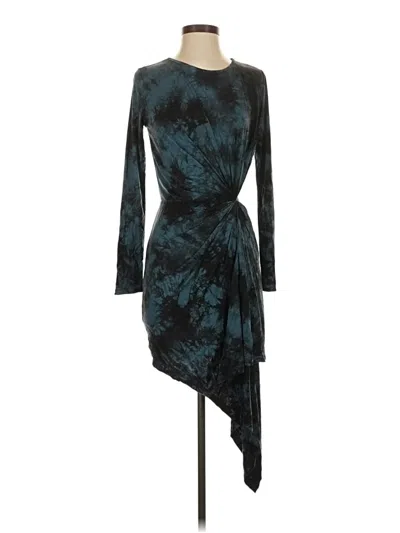 Pre-owned Yfb Cocktail Dress In Blue