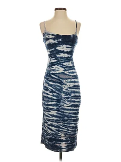 Pre-owned Yfb Cocktail Dress In Blue