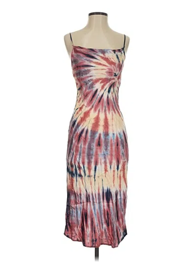 Pre-owned Yfb Cocktail Dress In Brown