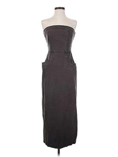 Pre-owned Yfb Cocktail Dress In Gray