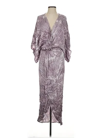 Pre-owned Yfb Cocktail Dress In Gray
