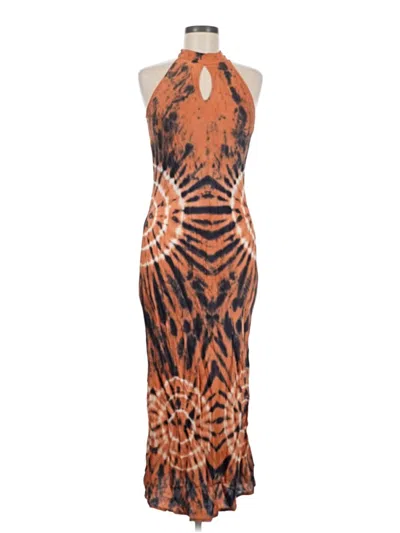 Pre-owned Yfb Cocktail Dress In Orange
