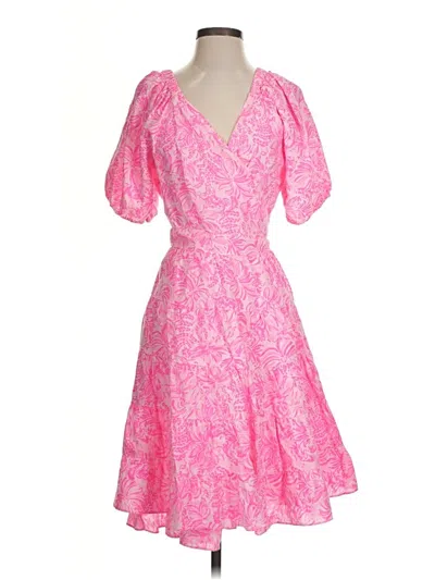 Pre-owned Yfb Cocktail Dress In Pink