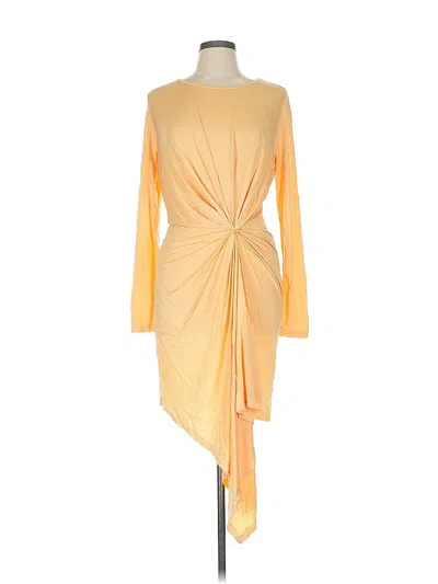 Pre-owned Yfb Cocktail Dress In Yellow