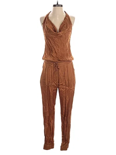 Pre-owned Yfb Jumpsuit In Brown