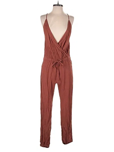 Pre-owned Yfb Jumpsuit In Brown
