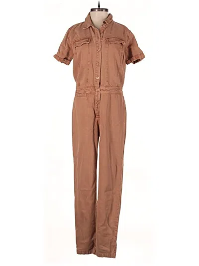 Pre-owned Yfb Jumpsuit In Brown