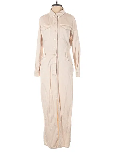 Pre-owned Yfb Jumpsuit In Tan