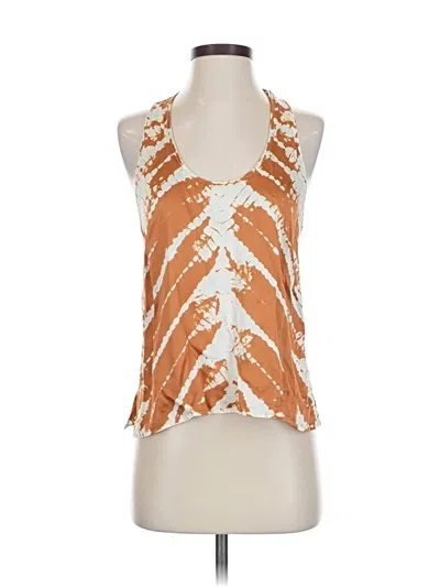 Pre-owned Yfb Sleeveless Blouse In Orange