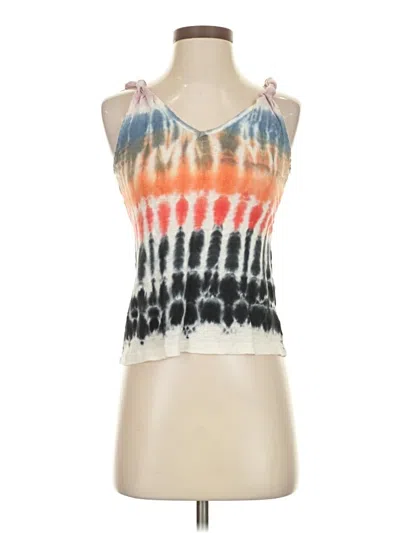 Pre-owned Yfb Sleeveless Top Orange Halter Neckline Tops