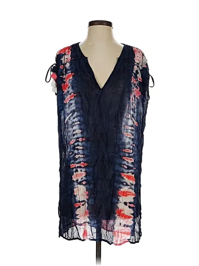 Pre-owned Yfb Swimsuit Cover Up In Blue