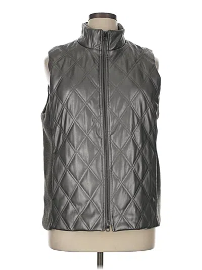Pre-owned Yfb Vest In Gray