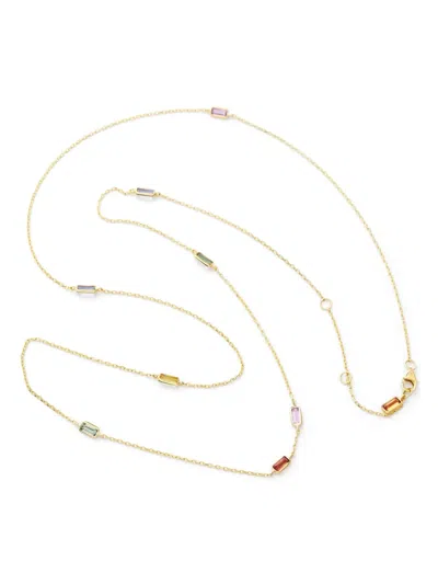 Yi Collection 18k黄金 Candy 彩虹蓝宝石项链 In Gold