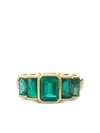 Yi Collection 18k Yellow Gold Emerald Ring In Green