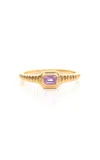 Yi Collection 18k Yellow Gold Sapphire Ring In Pink