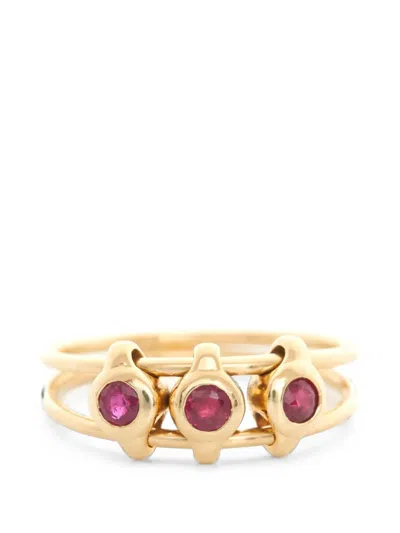 Yi Collection Ruby Orbit Ring In Gold