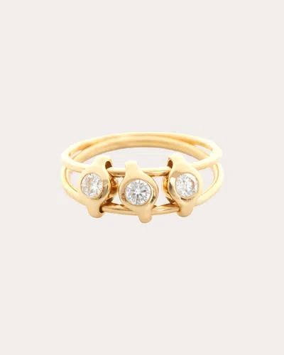 Yi Collection Women's Diamond & 18k Gold Orbit Ring