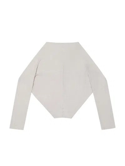 Yibri Women's Neutrals Reversible Cropped Cardigan -nude