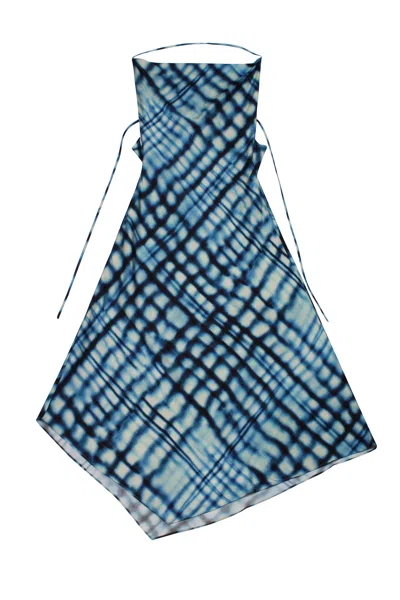 Yibri Women's Printed Bias-cut Dress In Blue