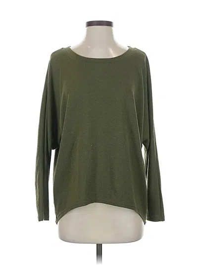 Pre-owned Yidarton 3/4 Sleeve T-shirt In Green