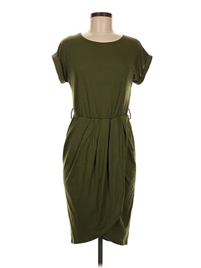 Pre-owned Yidarton Casual Dress In Green