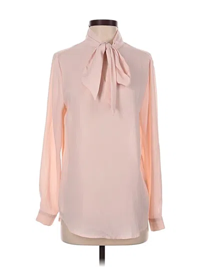 Pre-owned Yidarton Long Sleeve Blouse In Pink