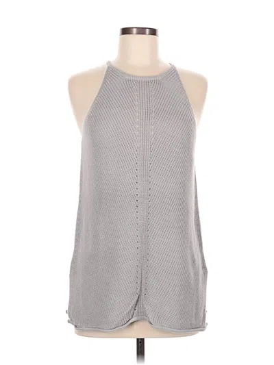 Pre-owned Yidarton Tank Top Gray Halter Neckline Tops