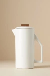Yield Design Co. Yield Ceramic French Press In White