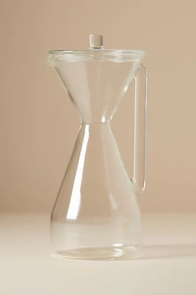 Yield Design Co. Yield Glass Pour Over Carafe In Transparent