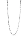 Yield Of Men 18k Over Silver 5mm Figaro Chain Necklace