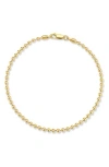 Yield Of Men 3mm Ball Chain Bracelet In Gold