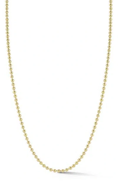 YIELD OF MEN YIELD OF MEN 3MM BALL CHAIN NECKLACE