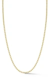 Yield Of Men 3mm Ball Chain Necklace In Gold
