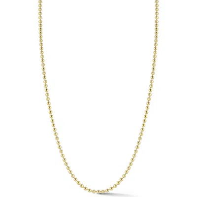 Yield Of Men 3mm Ball Chain Necklace In Gold