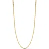 Yield Of Men 4mm Mariner Chain Necklace In Gold