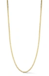 Yield Of Men 4mm Mariner Chain Necklace In Gold