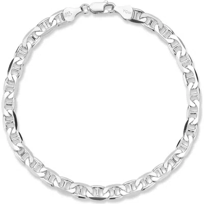 Yield Of Men 6mm Mariner Chain Bracelet In White