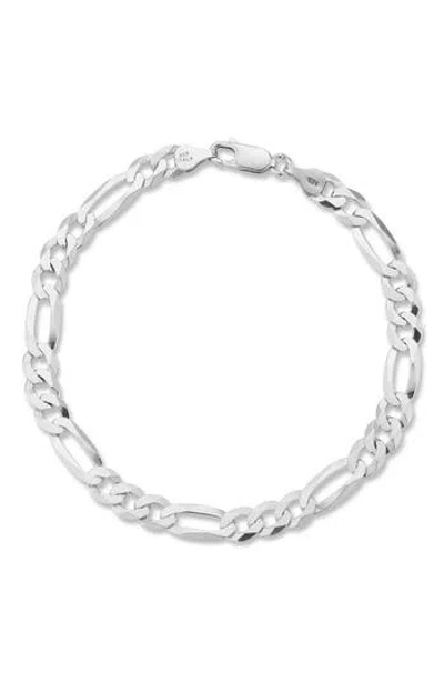 YIELD OF MEN YIELD OF MEN 7MM FIGARO CHAIN BRACELET