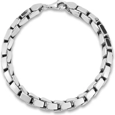 YIELD OF MEN BOX CHAIN BRACELET