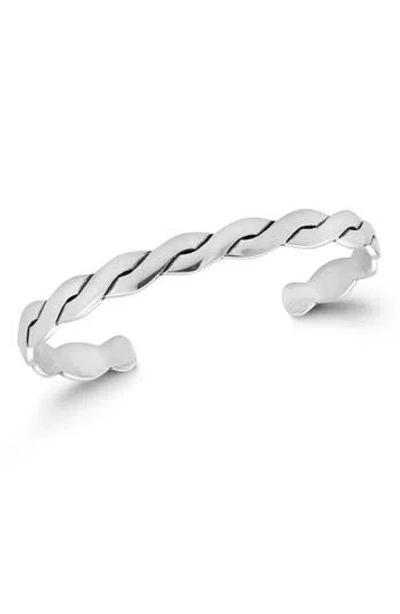 Yield Of Men Chain Cuff Bracelet In Silver