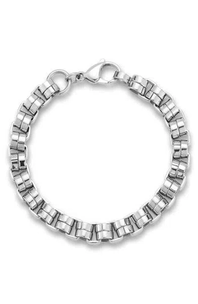 Yield Of Men Circle Link Bracelet In Metallic