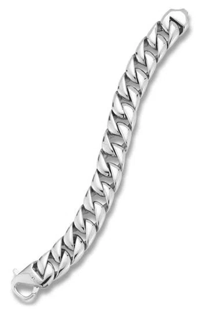 Yield Of Men Curb Chain Bracelet In Metallic