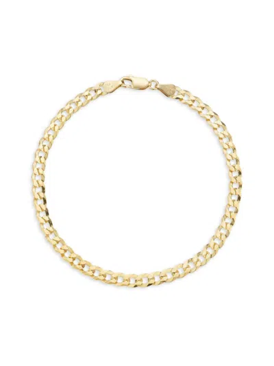 Yield Of Men Men's 18k Gold Vermeil Curb Chain Bracelet