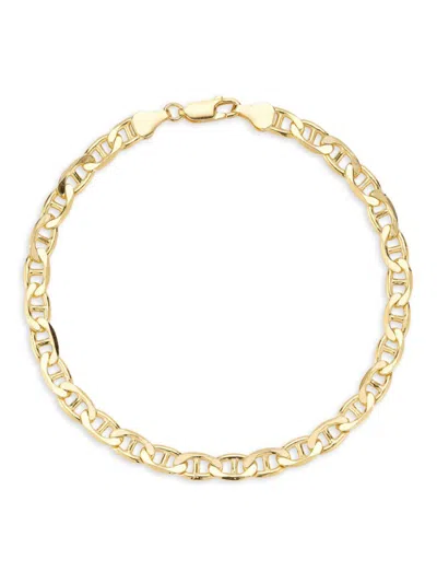 Yield Of Men Men's 18k Yellow Gold Vermeil Chain Bracelet
