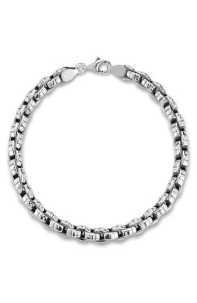 YIELD OF MEN ROUND BOX CHAIN BRACELET