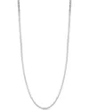 Yield Of Men Sterling Silver 4mm Mariner Chain Necklace