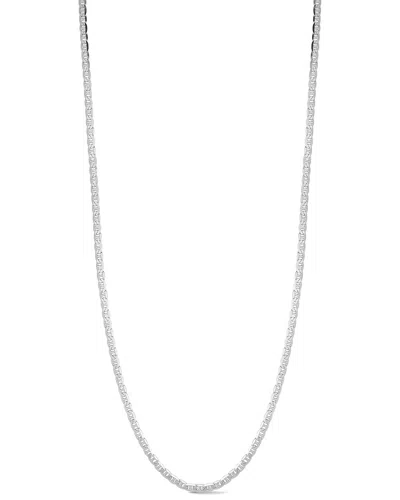 Yield Of Men Silver 4mm Mariner Link Chain Necklace