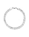 Yield Of Men Silver 7mm Mariner Chain Bracelet